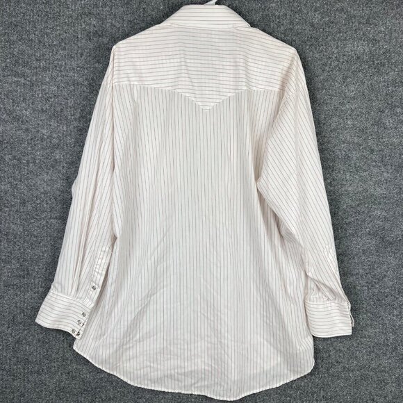 Vintage Western Classics By Guy Garrett Pearl Snap Shirt Men’s 18.5 34 - Picture 3 of 8